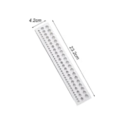 Pearl Rope Wave Flower Gemstone Shape Cake Side Lace Silicone Sugarcraft Mold Fondant Cake Decorating Tools