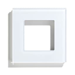 BSEED EU Standard Single Wall Socket Double Power Plugs With White Black Crystal Glass Panel Triple Outlets 16A 110V-250V