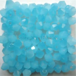 Isywaka Sale U Pick Color 3mm 4mm 6mm 8mm Bicone Austria Crystal Bead Charm Glass Bead Loose Spacer Bead for DIY Jewelry Making