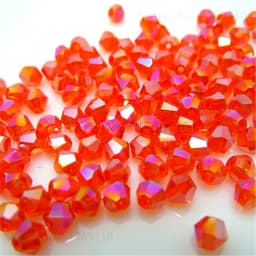 Isywaka Sale U Pick Color 3mm 4mm 6mm 8mm Bicone Austria Crystal Bead Charm Glass Bead Loose Spacer Bead for DIY Jewelry Making
