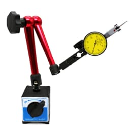 Hot 0-10mm Dial Indicator Universal Magnetic Stand Base Holder 0.8mm Dial Test Comparator For Equipment Calibration