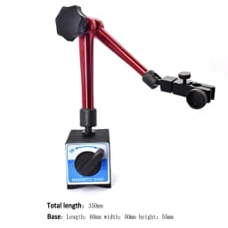 Hot 0-10mm Dial Indicator Universal Magnetic Stand Base Holder 0.8mm Dial Test Comparator For Equipment Calibration