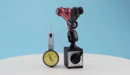 Hot 0-10mm Dial Indicator Universal Magnetic Stand Base Holder 0.8mm Dial Test Comparator For Equipment Calibration