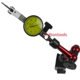 Hot 0-10mm Dial Indicator Universal Magnetic Stand Base Holder 0.8mm Dial Test Comparator For Equipment Calibration