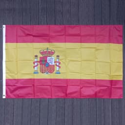 Xvggdg 90x150cm Spain Flag 60*90cm Super Poly Football Flag Indoor Outdoor Polyester Flag