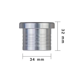 Alloy Aluminium 10/12/14/16/18/20/22/25/34/38 Mm Dump Blow Off Valve Bov Blanking Plug Silicone Hose Blanking Plug
