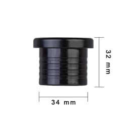 Alloy Aluminium 10/12/14/16/18/20/22/25/34/38 Mm Dump Blow Off Valve Bov Blanking Plug Silicone Hose Blanking Plug