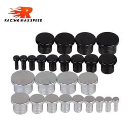 Alloy Aluminium 10/12/14/16/18/20/22/25/34/38 Mm Dump Blow Off Valve Bov Blanking Plug Silicone Hose Blanking Plug
