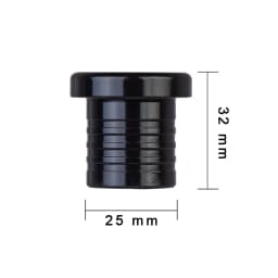 Alloy Aluminium 10/12/14/16/18/20/22/25/34/38 Mm Dump Blow Off Valve Bov Blanking Plug Silicone Hose Blanking Plug