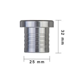 Alloy Aluminium 10/12/14/16/18/20/22/25/34/38 Mm Dump Blow Off Valve Bov Blanking Plug Silicone Hose Blanking Plug