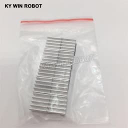10PCS Stepper Driver A4988 Heatsink Aluminum Silver Heat Sink with Adhesive