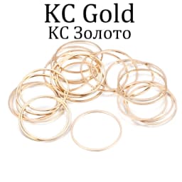 20-50Pcs Round Diameter 8-55mm Hoops Earring Wires Connectors Closed Rings For DIY Pendant Jewelry Making Supplies Accessories