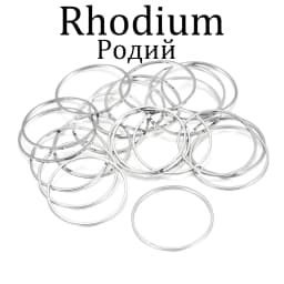 20-50Pcs Round Diameter 8-55mm Hoops Earring Wires Connectors Closed Rings For DIY Pendant Jewelry Making Supplies Accessories