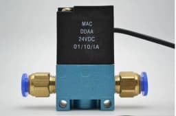 MAC 3 Port Electronic Boost Control Solenoid Valve 35A-ACA-DDBA-1BA 35A-ACA-DDFA-1BA 35A-ACA-DDAA-1BA With Brass