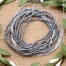 26 color 1x2mm 220pcs Crystal Glass Beads Faceted Glass Rondel Charm Spacer Beads For Jewelry Making DIY Findings Wholesale