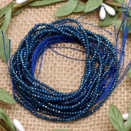 26 color 1x2mm 220pcs Crystal Glass Beads Faceted Glass Rondel Charm Spacer Beads For Jewelry Making DIY Findings Wholesale