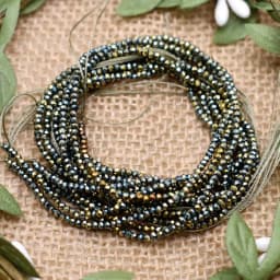 26 color 1x2mm 220pcs Crystal Glass Beads Faceted Glass Rondel Charm Spacer Beads For Jewelry Making DIY Findings Wholesale