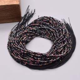 26 color 1x2mm 220pcs Crystal Glass Beads Faceted Glass Rondel Charm Spacer Beads For Jewelry Making DIY Findings Wholesale
