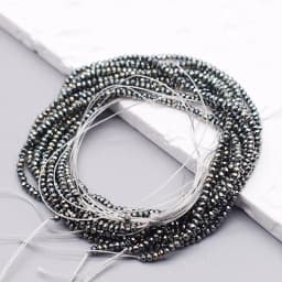 26 color 1x2mm 220pcs Crystal Glass Beads Faceted Glass Rondel Charm Spacer Beads For Jewelry Making DIY Findings Wholesale