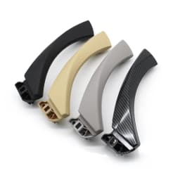 Left Right Interior Door Pull Handle with Cover Trim For BMW 3 Series E90 E91 E92 316 318 320 325 328i