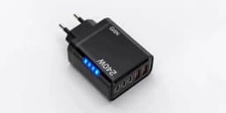 240W GaN USB C Charger 5 in 1 Fast Charging Phone Charger Power Adapter For iPhone Samsung Xiaomi Type C EU/US Plug Wall Charger