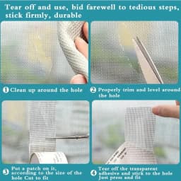 5/10cm Window Screen Repair Tape Self Adhesive Mesh Tape Net Door Fix Patch Anti Insect Mosquito Mesh Broken Holes Repairing