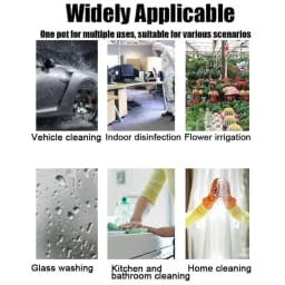 1.2L Car Wash Spray Bottle Wash Can Hand-held Car Wash Watering Car Home Gardening Air Pressure Sprayer Cleaning Tools