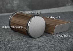 Rolling Knife Sharpener Magnetic Knife Holder Diamond Sharpening Stone Kit with 15 and 20 Degrees Angle Roller Kitchen Accessory