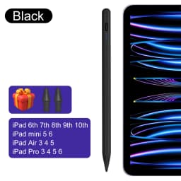 For iPad Pencil 2025 M3 Stylus Pen for Air 6 M2 Pro M4 M5 with Palm Rejection for iPad Pro 11 12.9 13 7/8/9/10/11th Mini5 6 7