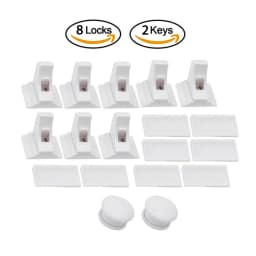 Magnetic Child Lock Children Protection Baby Safety Lock Drawer Latch Cabinet Door Lock Limiter Children Security Locks