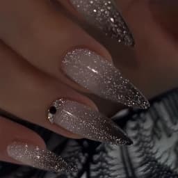 24pcs Pink Flower Almond Press on Nails Kawaii False Nails Wearable Stick-on Nails Fake Nail Uñas Postizas Накладные Ногти 네일팁