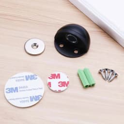 Stainless Steel Magnetic Dual Door Stopper Nail-free Door Catch Wall Protector Bumper Wedge Stop Floor Holder Of Door Stop
