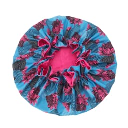 Double Layer Silky Satin Bonnet Women Sleeping Cap Large Reversible Satin Linned Night Sleep Headwrap Hat Hair Wrap Accessories