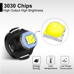 10Pcs Super Bright Canbus T3 T4.2 T4.7 Led Bulbs Car Interior Lights Dashboard warming indicator Wedge Auto Lamps