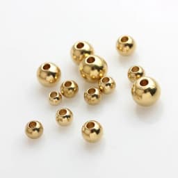 50pcs Original Brass Round Ball Space Beads 3/4/5/6/8mm Bracelets Loose Charm Bead for DIY Necklaces Jewelry Making Accessories
