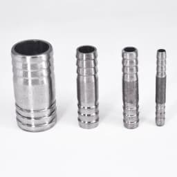 6 8 10 12 13 14 15 16 17 18 19 20 21 22 24 25 -76 mm Hose Barb Equal Straight Nipple Connector 304 Stainless Steel Pipe Fitting
