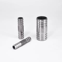 6 8 10 12 13 14 15 16 17 18 19 20 21 22 24 25 -76 mm Hose Barb Equal Straight Nipple Connector 304 Stainless Steel Pipe Fitting