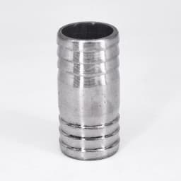6 8 10 12 13 14 15 16 17 18 19 20 21 22 24 25 -76 mm Hose Barb Equal Straight Nipple Connector 304 Stainless Steel Pipe Fitting
