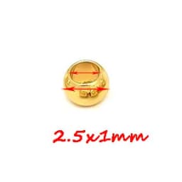 100pcs 2 Mm-12 mm Stainless Steel Beads European Ball Metal Big Hole Spacer Beads for Jewelry Making DIY Bracelet Necklace