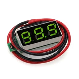0.28 / 0.36 Inch DC LED Digital Voltmeter 0-100V Voltage Meter Auto Car Mobile Power Voltage Tester Detector 12V Red Green Blue