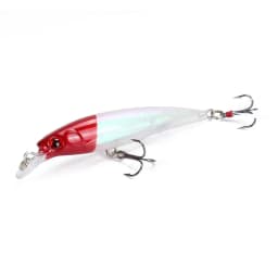 10 Colors Minnow Fishing Lure 90mm 7g Aritificial Japan Wobblers Crankbait Hard Bait Feather Tail Plastic Baits Pesca Isca