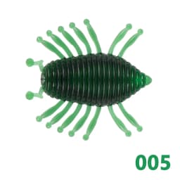 D1 Larva Worm Fishing Soft Lure Floating Illex Woodlouse Gambit 30mm/1.1g Silicone Artificial Surface Swimbait Bass Trout Perch