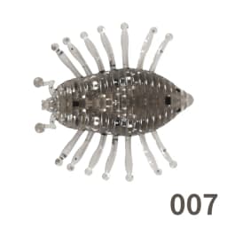 D1 Larva Worm Fishing Soft Lure Floating Illex Woodlouse Gambit 30mm/1.1g Silicone Artificial Surface Swimbait Bass Trout Perch