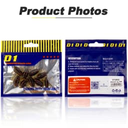 D1 Larva Worm Fishing Soft Lure Floating Illex Woodlouse Gambit 30mm/1.1g Silicone Artificial Surface Swimbait Bass Trout Perch