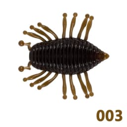 D1 Larva Worm Fishing Soft Lure Floating Illex Woodlouse Gambit 30mm/1.1g Silicone Artificial Surface Swimbait Bass Trout Perch