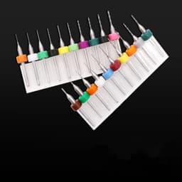 10pcs/lot 0.2mm to 3.175mm PCB mini drill Bit tungsten steel carbide for print circuit board cnc drill Bits