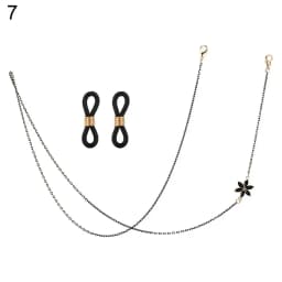 New Fashion Women Eyeglass Chain Hollow Star Pearl Beaded Sunglasses Reading Glasses Lanyard Eyewear Holder Neck Strap Rope