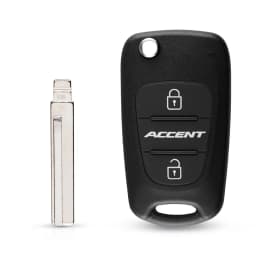 KEYYOU New Remote Key Shell For Hyundai I20 I30 IX35 I35 Accent Kia Picanto Sportage K5 3 Buttons Flip Folding Remote Key Case