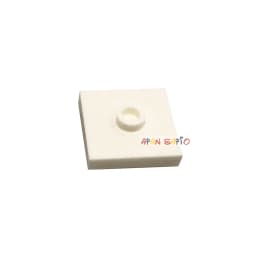 50pcs DIY Building Blocks Convex Seat Bricks 2x2 Dots Educational Plastic Toys for Children Compatible Brands Kids Gifts 87580