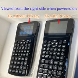 Fashion student magic mp4 player calculator with emergency button quick response text video Privacy Film(choose the Sku with PF)